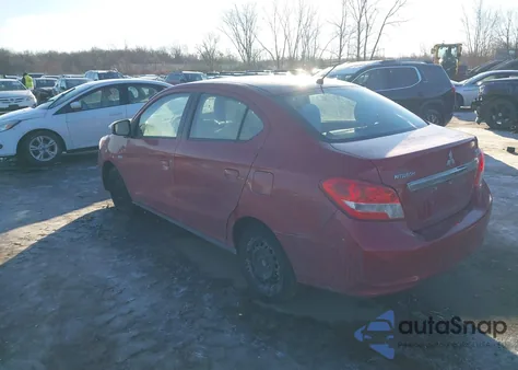 2019 Mitsubishi Mirage G4 Es z USA, uszkodzony, nr VIN ML32F3FJ9KHF03948